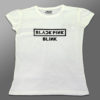 TUT-Slim-Fit-Round-Cotton-T-Shirt-Short-Sleeve-Women-Off-White-T2RTW00OW00180-Printed-Music-Black-Pink-Blink