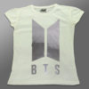 TUT-Slim-Fit-Round-Cotton-T-Shirt-Short-Sleeve-Women-Off-White-T2RTW00OW00186-Printed-Music-BTS
