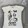 TUT-Slim-Fit-Round-Cotton-T-Shirt-Short-Sleeve-Women-Off-White-T2RTW00OW00211-Printed-Colors-Cartoon-Mickey-Mood
