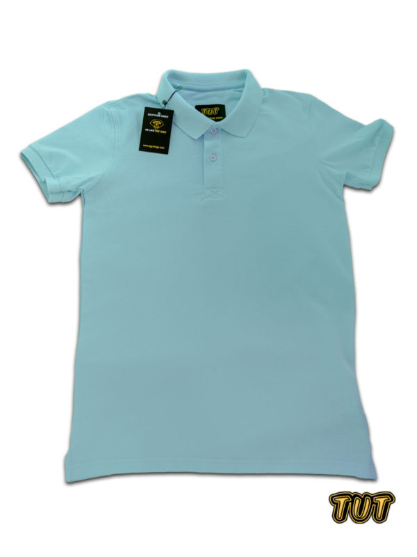 TUT-Slim-Fit-Polo-T-Shirt-Short-Sleeve-Men-Aqua-T2PLM00AQ00000-Front-6